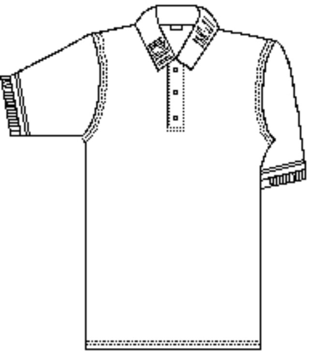 Picture of Dark Navy MD Short Sleeve Polo