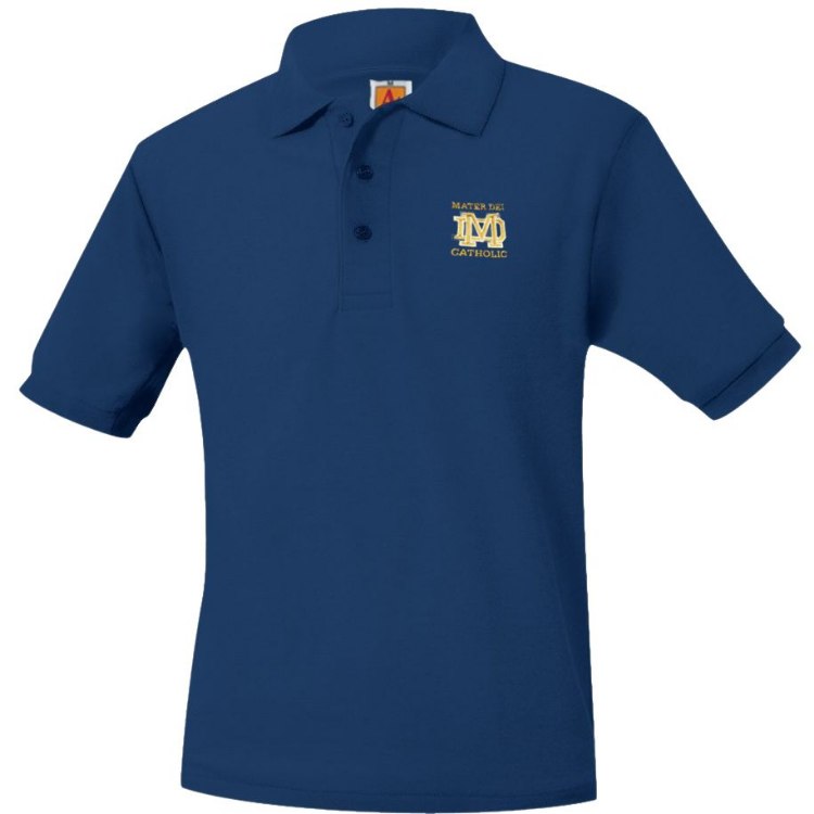 Picture of Dark Navy MD Short Sleeve Polo